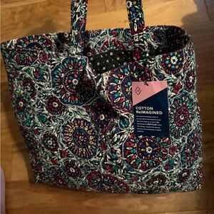 Vera Bradley Multicolor Cotton Tote